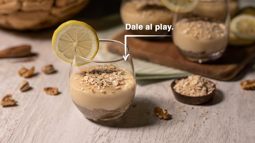 Tarta de limón sin horno