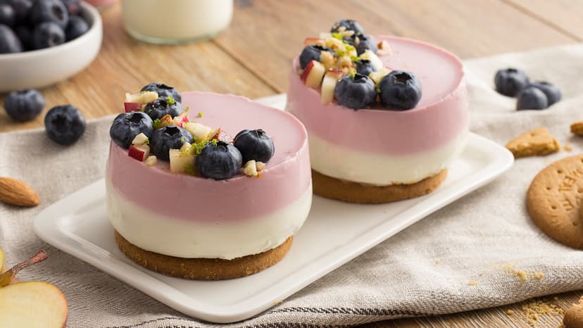 Tarta de yogur ecológico