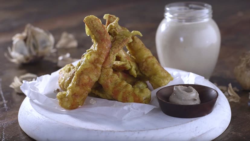 Tempura de langostinos