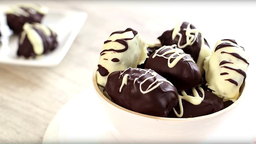 Trufas de neo con chocolate