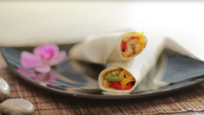 Wrap de curry