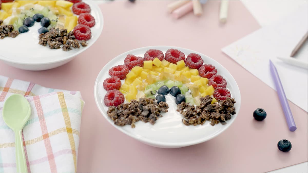 Yogur arcoíris
