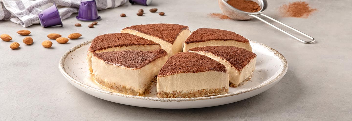 Cheesecake de café