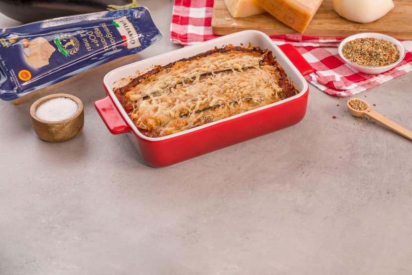 Parmigiana de berenjenas