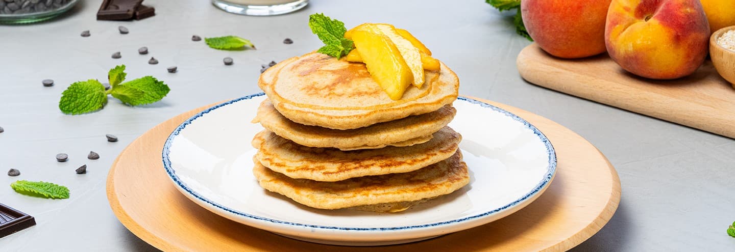 Tortitas de espelta rellenas de chocolate