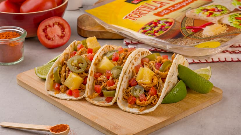 Tacos de solomillo de cerdo