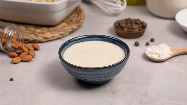 Salsa bechamel vegana