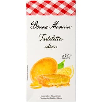 Tartaletas rellenas de limón estuche 125 g - Bonne Maman