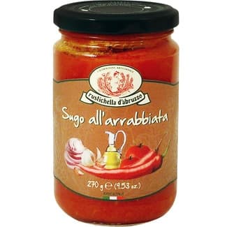 Salsa arabbiata italiana tarro 270 g - Rustichella D'abruzzo