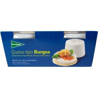 Queso fresco natural pack 2 x 250 g envase 500 g - El Corte Ingles