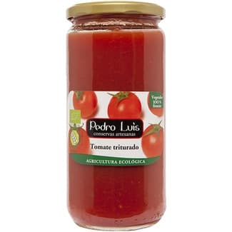 Tomate triturado de agricultura ecológica frasco 660 g neto escurrido - Pedro Luis