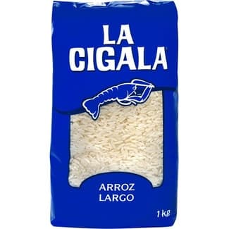 Arroz largo paquete 1 kg - La Cigala