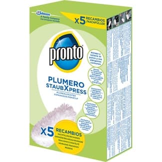 Plumero atrapapolvo caja 5 recambio - Pronto