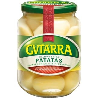 Patatas enteras frasco 450 g neto escurrido - Gvtarra