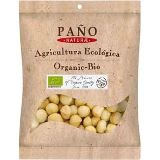Nueces de macadamia ecológicas bolsa 90 g - Paño Naturae