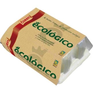 Huevos ecológicos estuche 6 unidades - Coren