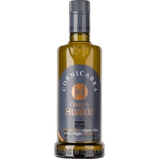 Aceite de oliva virgen extra Cornicabra DOP Montes de Toledo botella 500 ml - Casas De Hualdo
