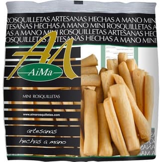 Mini rosquilletas artesanas hechas a mano bolsa 150 g - Aima
