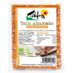 Tofu ahumado  con almendra y sésamo ecológico y vegano envase 200 g - Taifun