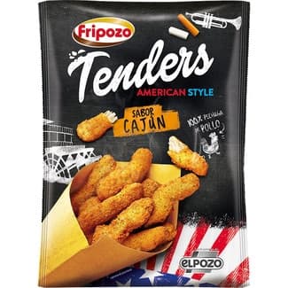 Tenders american style 100% pechuga de pollo sabor cajún envase 250 g - Fripozo