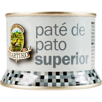 Paté de hígado de pato superior lata 130 g - Martiko