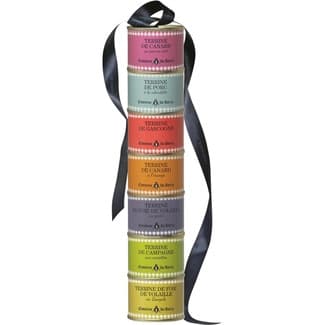 Paté surtido variado La Baguette 7 latas estuche 490 g - Comtesse Du Barry