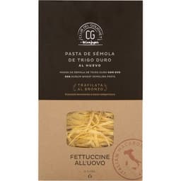 Fettuccine pasta de sémola de trigo duro al huevo paquete 250 g - Club Del Gourmet