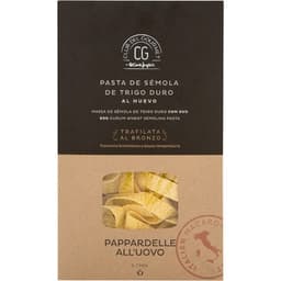 Pappardelle pasta de sémola de trigo duro al huevo paquete 250 g - Club Del Gourmet