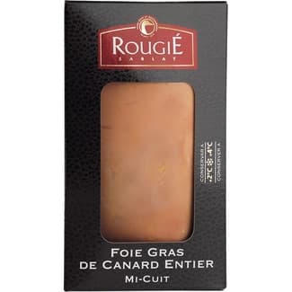 Foie gras de pato entero mi cuit envase 300 g - Rougie