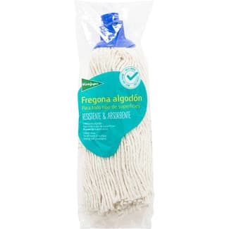 Fregona algodón resistente y absorbente paquete 1 unidad - El Corte Ingles