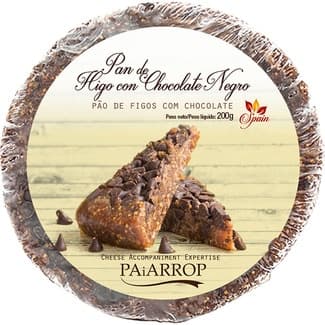 Pan de higos y chocolate negro envase 200 g - Paiarrop