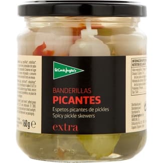Banderillas picantes frasco frasco 160 g neto escurrido - El Corte Ingles