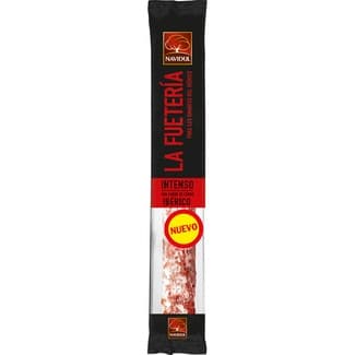 La Fuetería fuet intenso con carne de cerdo ibérico sin gluten pieza 150 g - Navidul