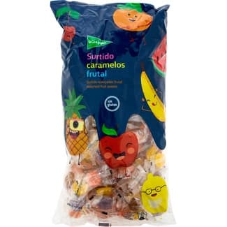 Caramelos duros surtidos frutales sin gluten bolsa 1 kg - El Corte Ingles