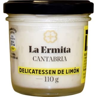 Delicatessen de limón sin gluten tarro 110 g - La Ermita Cantabria
