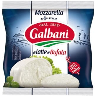 Mozzarella italina de búfala bolsa 125 g - Galbani