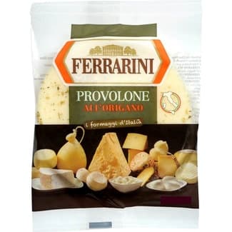 Queso italiano provolone de vaca con orégano pieza 180 g - Ferrarini