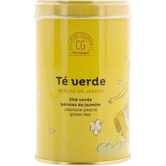 Té verde perlas de jazmín lata 100 g - Club Del Gourmet