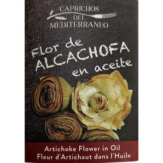Flor de alcachofa en aceite bandeja 500 g - Caprichos Del Mediterraneo