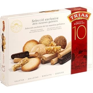 Surtido Especial nº 10 galletas y barquillo estuche 500 g - Trias