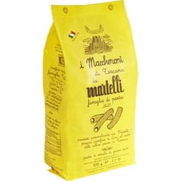 Macarrones pasta especial italiana de semola de trigo duro envase 500 g - Martelli