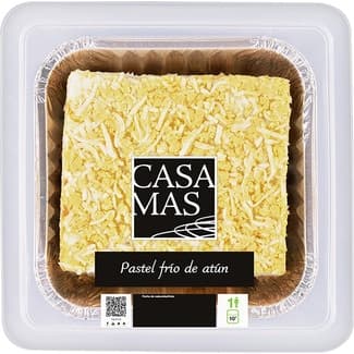 Pastel frío de atún 1 ración envase 260 g - Casa Mas
