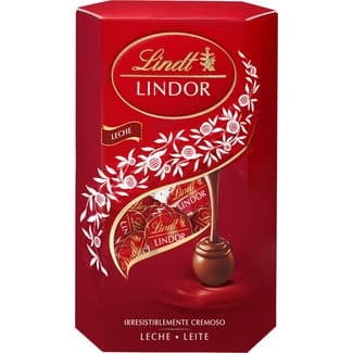 Bombones de chocolate con leche estuche 337 g - Lindt Lindor