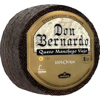 Oro queso viejo 100% oveja DOP Queso Manchego pieza 2,9 kg - Don Bernardo