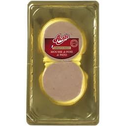 Mousse de foie de pato 2 medallones x 100 g envase 200 g - Aoste