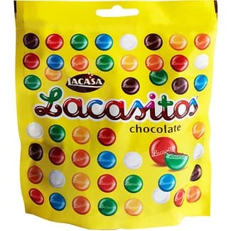 Grageas de chocolate bolsa 190 g - Lacasitos