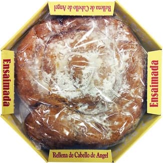 Ensaimada rellena de cabello de ángel estuche 300 g - El Recio