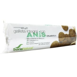 Galleta integral de anís envase 165 g - Soria Natural