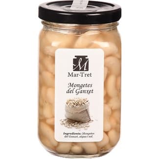 Judías del Ganxet cocidas frasco 340 g - Mar-tret
