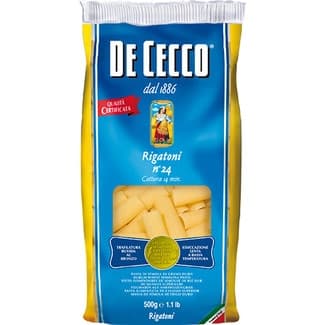 Rigatoni nº24 bolsa 500 g - De Cecco
